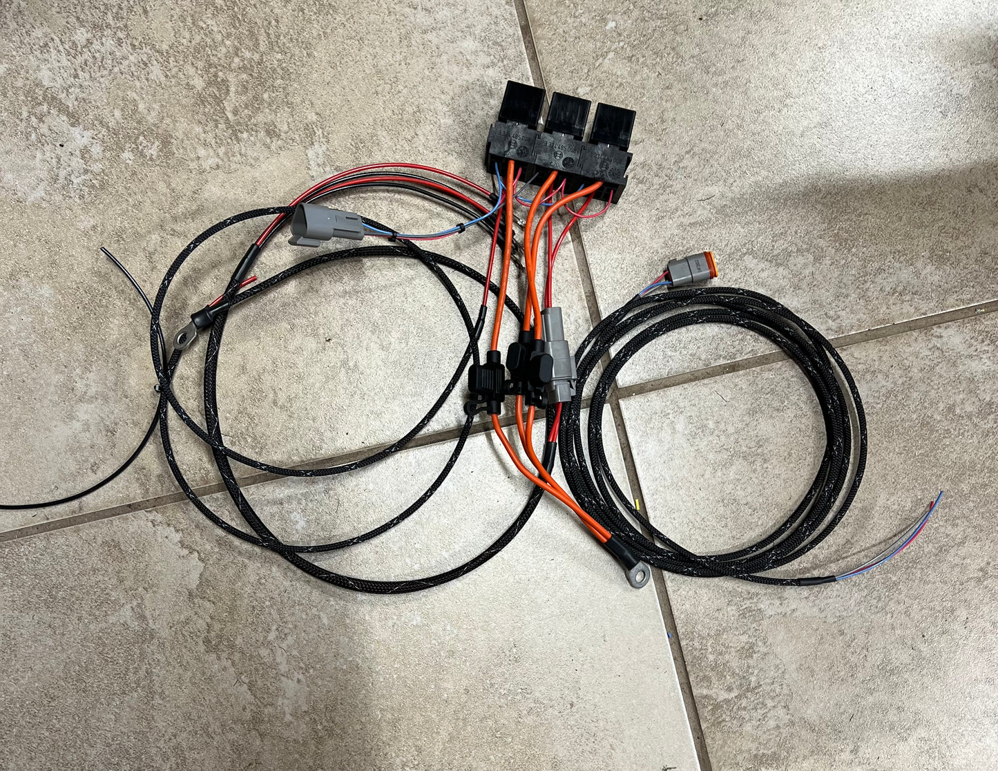 Damanfer Fuse And Relay Kit for Radiator Fan