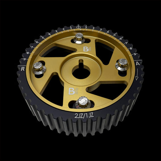 BC8830-1 - Toyota 2JZ VVTi/1JZ VVTi Adjustable Cam Gear on Exhuast Side Only GOLD