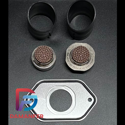 Damanfer Toyota MK4 Supra and SC300 Firewall Plate with 61 Way Bulkhead Connector