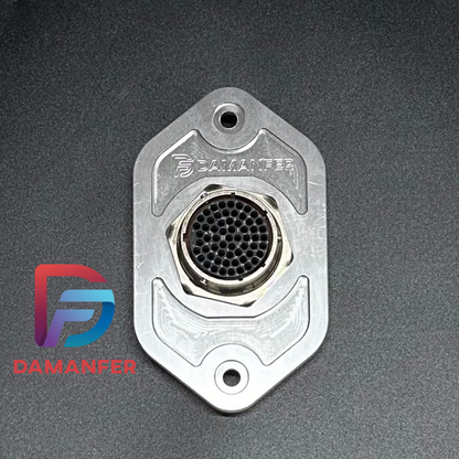 Damanfer Toyota MK4 Supra and SC300 Firewall Plate with 61 Way Bulkhead Connector
