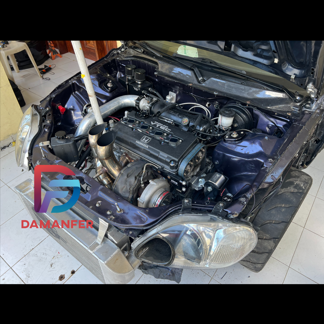 DAMANFER Honda B-Series MT + Fueltech FT550 Combo!